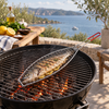 Fish Grilling Basket with Long Handle – 65cm