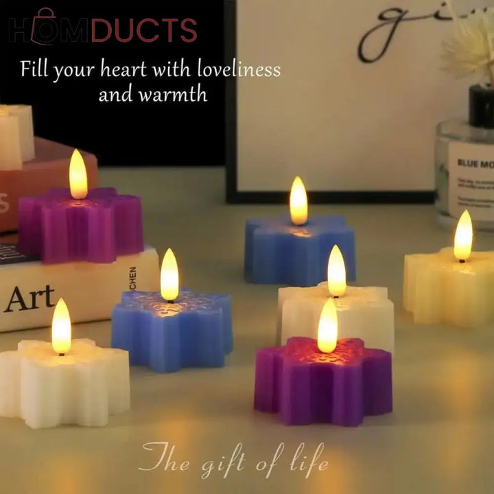 Flameless Colourful Led Candle Lights
