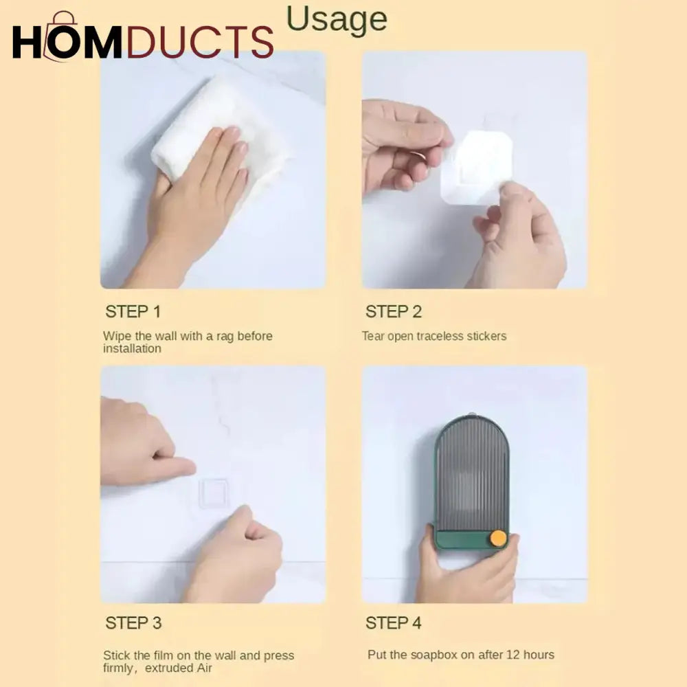 Flip Top Drain Soap Dish
