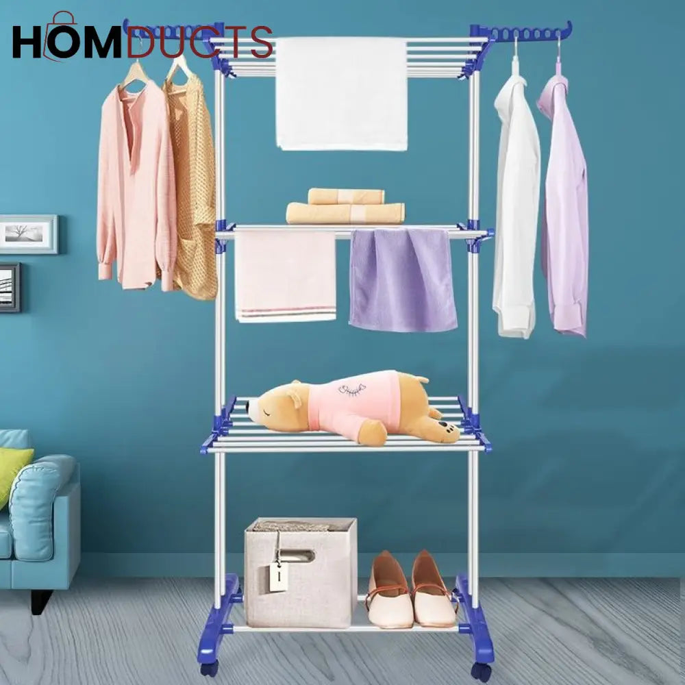 Floor Standing Cloth Drying Rack (Premium Quality)