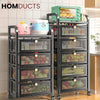 Floor Standing Multifunctional Trolly With Drawer