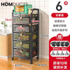 Floor Standing Multifunctional Trolly With Drawer