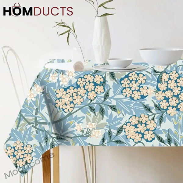 Floral Waterproof Table Cloth