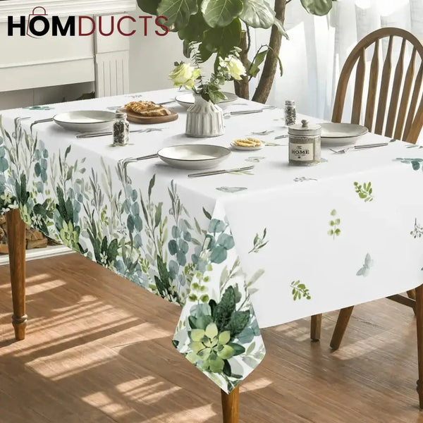 Floral Waterproof Table Cloth