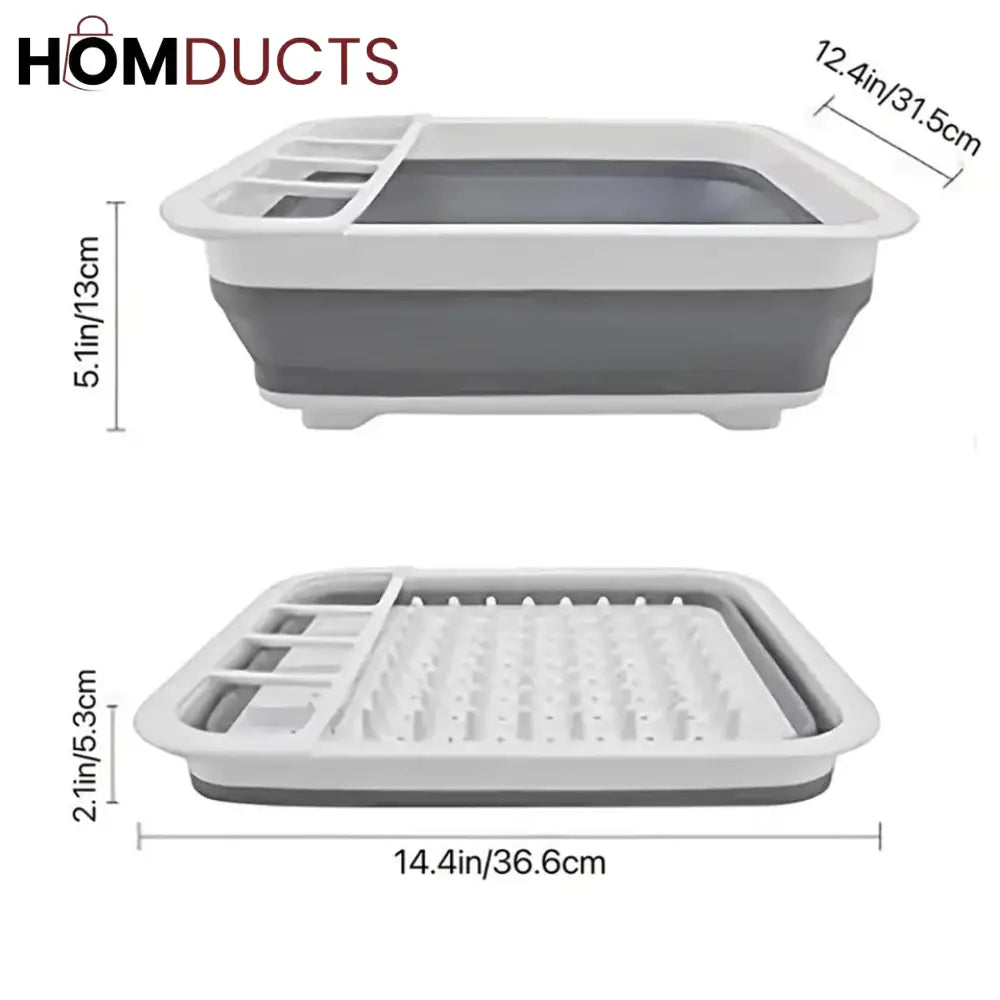 Foldable Dish Drain Rack