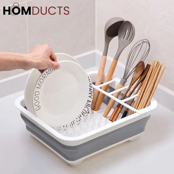 Foldable Dish Drain Rack