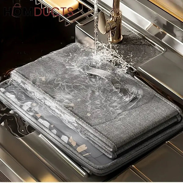 Foldable Fabric Storage Boxes with Zipper and Handles – Stackable Closet Organizer Bins for Clothes Bedding & Household