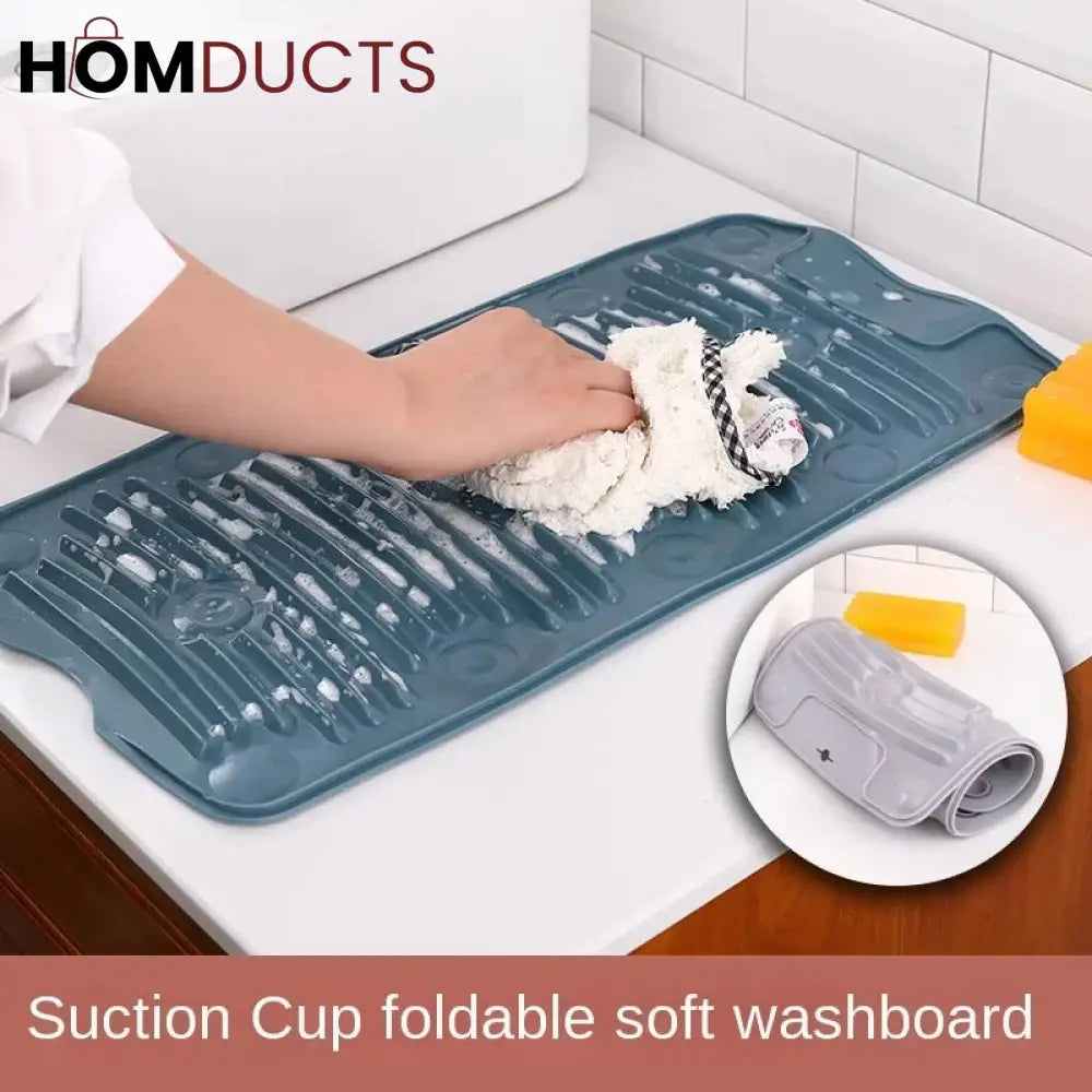 Foldable Silicone Laundry Matt