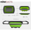 Foldable Square Silicon Basket Over The Sink