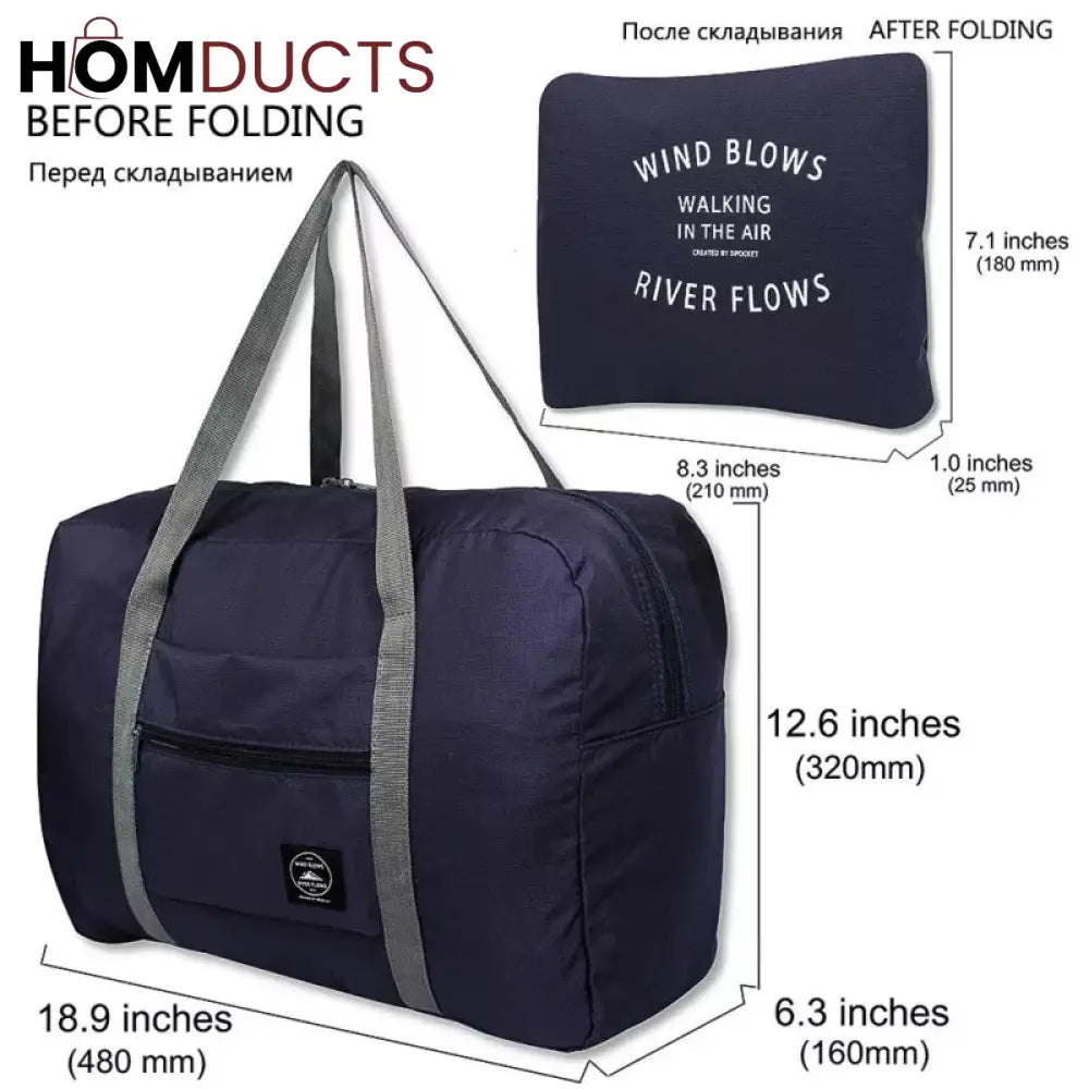 Foldable duffle bag travel hotsell