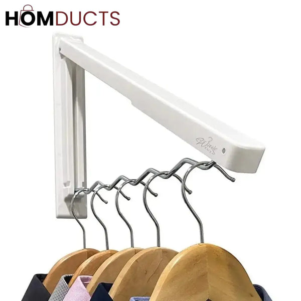 Foldable Wall Mounted Cloth Hanger