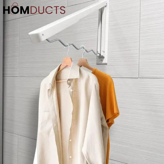 Foldable Wall Mounted Cloth Hanger