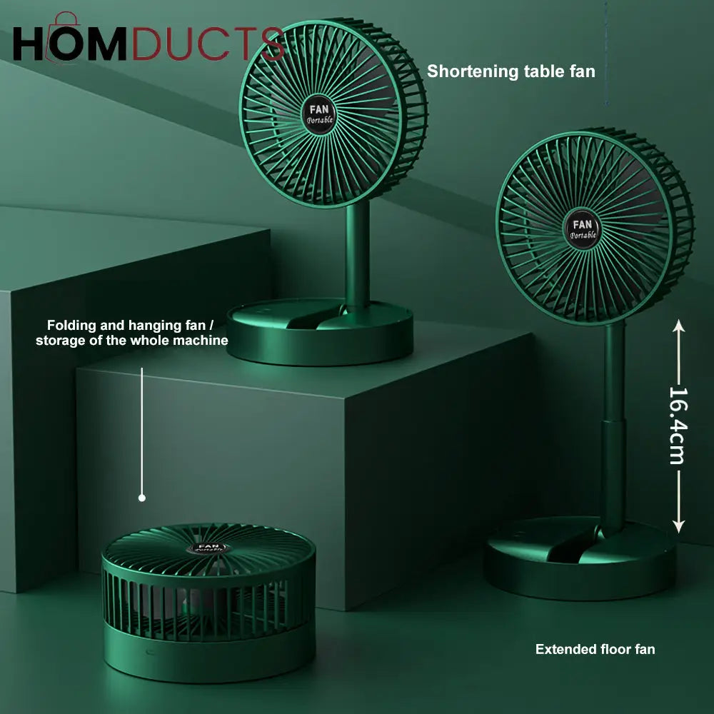 Folding Rechargeable Fan – Homducts