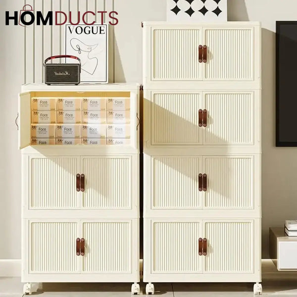 Folding Storage Cabinet (3Layer)