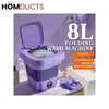 8 Litre Folding Washing Machine