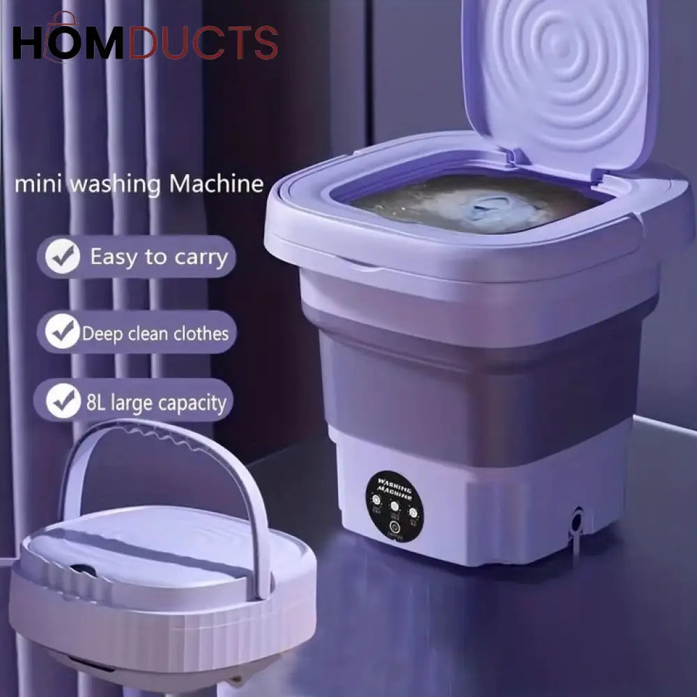 8 Litre Folding Washing Machine