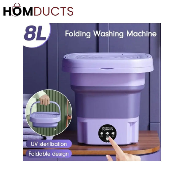 8 Litre Folding Washing Machine