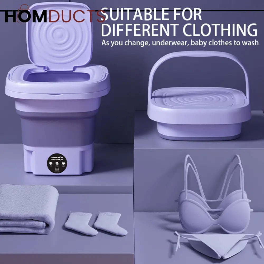 8 Litre Folding Washing Machine