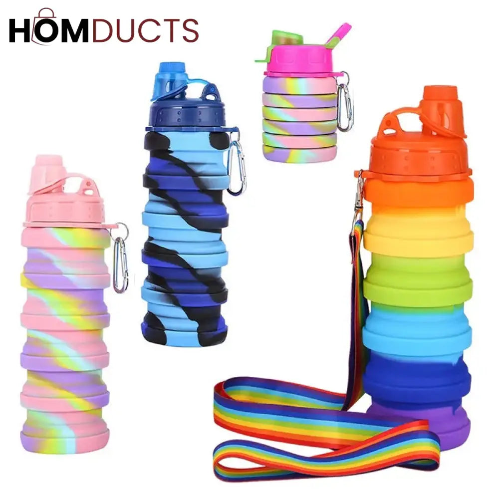 Folding Water Bottle 500Ml