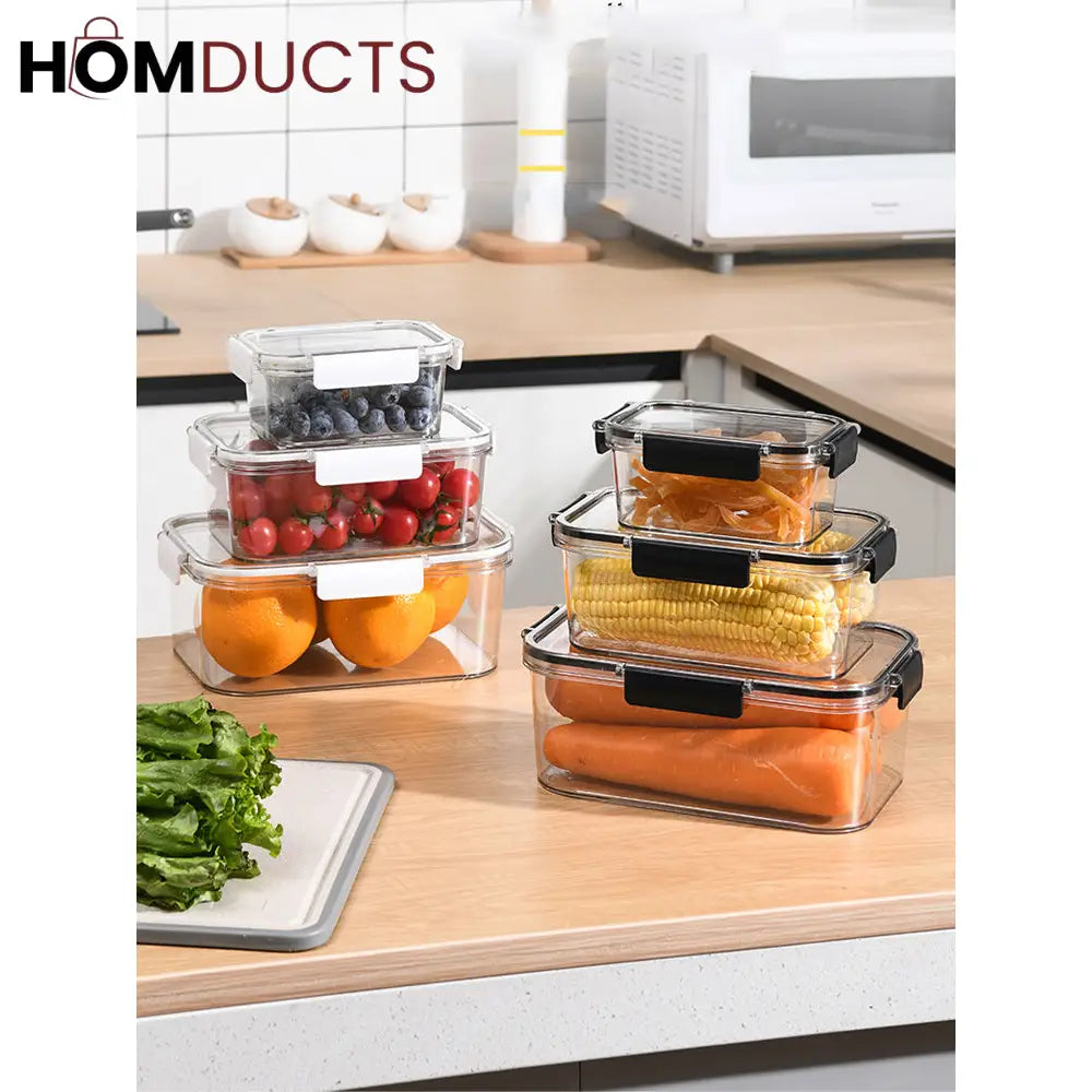 Food Grade Acrylic Preservation Box (3pcs)