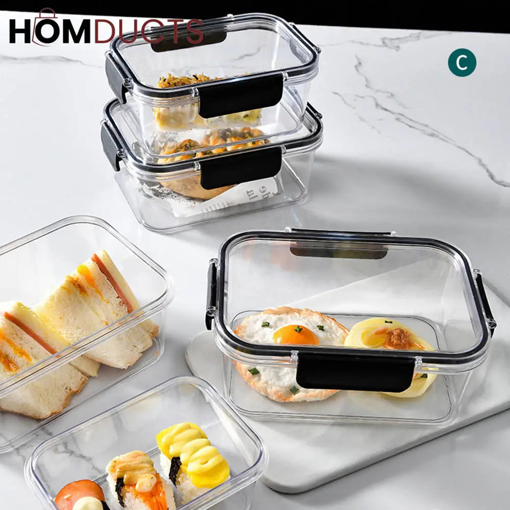 Food Grade Acrylic Preservation Box (3pcs)