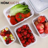 Food Sealed Preservation Box With Drain Basket