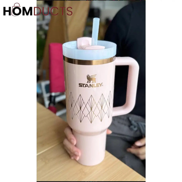 Forest Gloss Tumbler 40oz | Stanley Quencher H2.0 Dupe