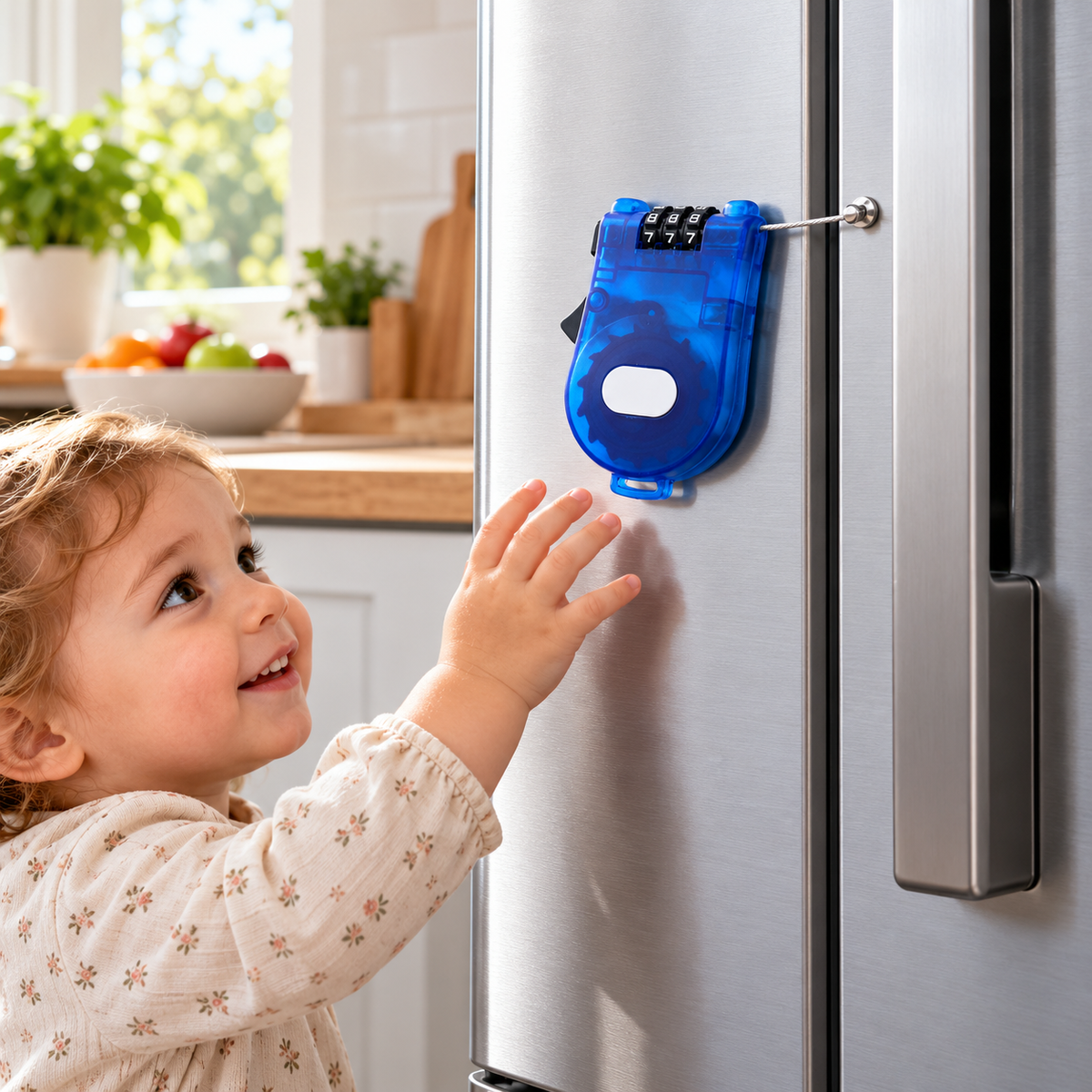 Child Safety Refrigerator Door Lock – 1 Piece