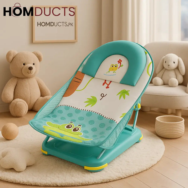 Froggy Baby Bouncer – Adjustable Infant Seat with Head Support