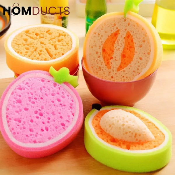 Fruit Shape Cleaning Sponge