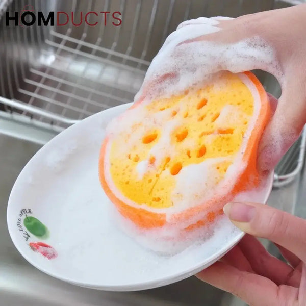 Fruit Shape Cleaning Sponge