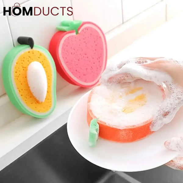 Fruit Shape Cleaning Sponge