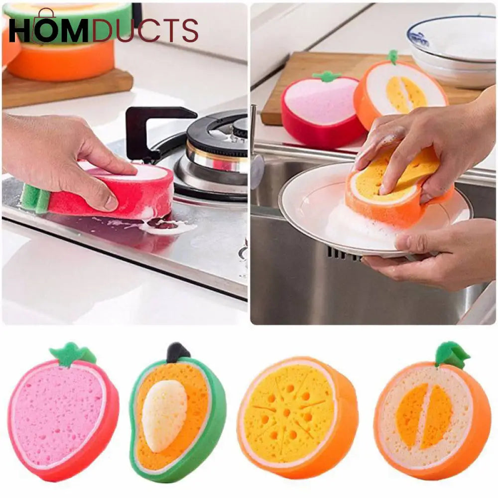 Fruit Shape Cleaning Sponge