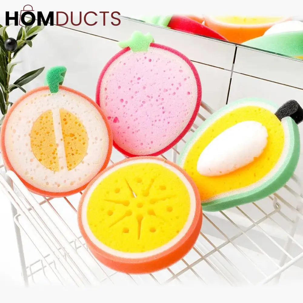 Fruit Shape Cleaning Sponge