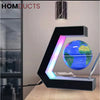 Futuristic Desk Globe with RGB Glow – Levitating Display