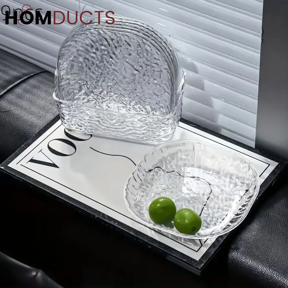 Glacier Pattern 9Pcs Snack Plate Set