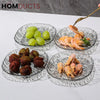 Glacier Pattern 9Pcs Snack Plate Set