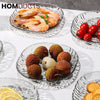 Glacier Pattern 9Pcs Snack Plate Set