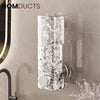 Glacier Wall-Mounted Suction Soap Dispenser – Luxury Textured for Bathroom & Kitchen
