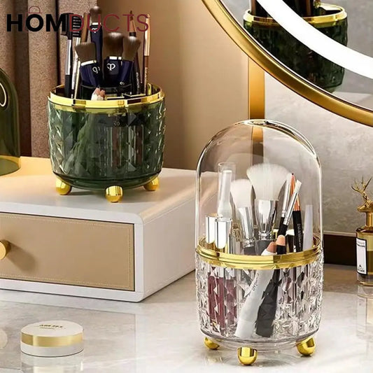 Glam Rotating Makeup Brush Holder