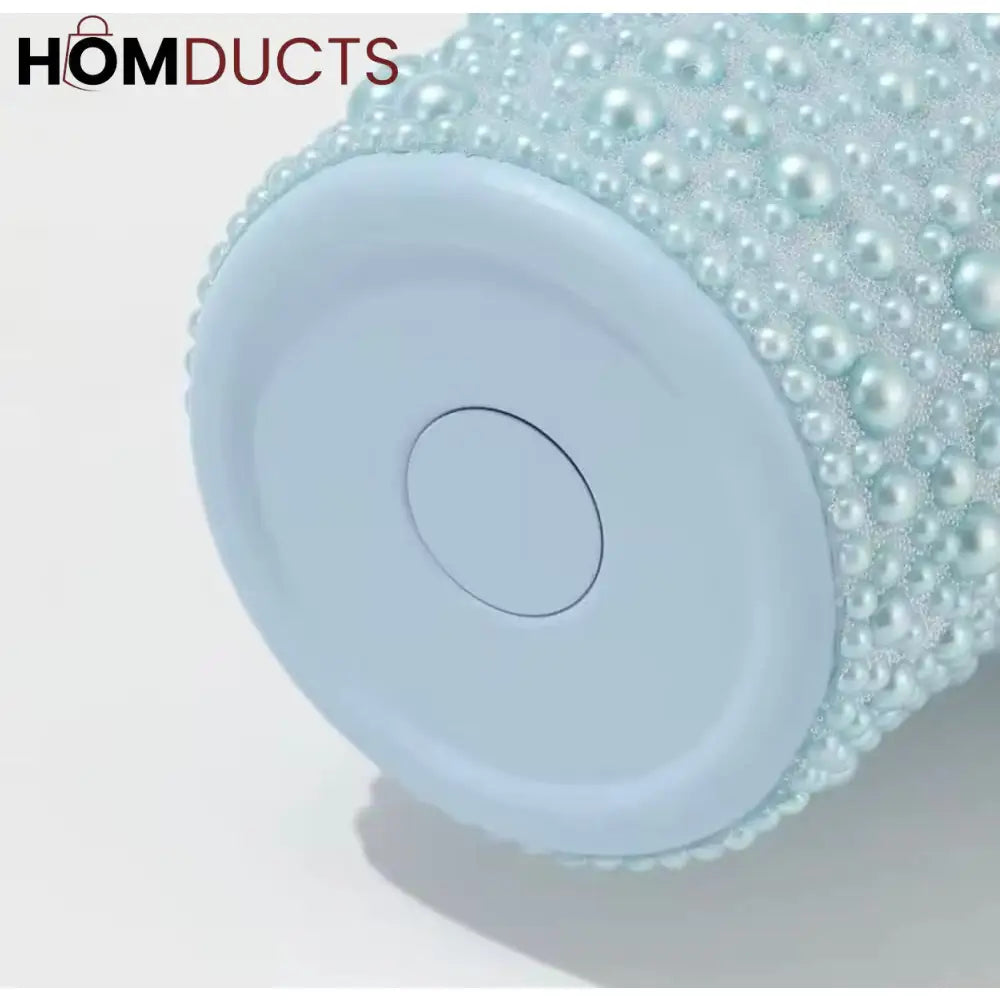 Glamorous Pearl Style 40oz Rhinestone Tumbler - Stay Hydrated in Style
