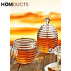 Glass Honey Jar