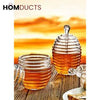 Glass Honey Jar