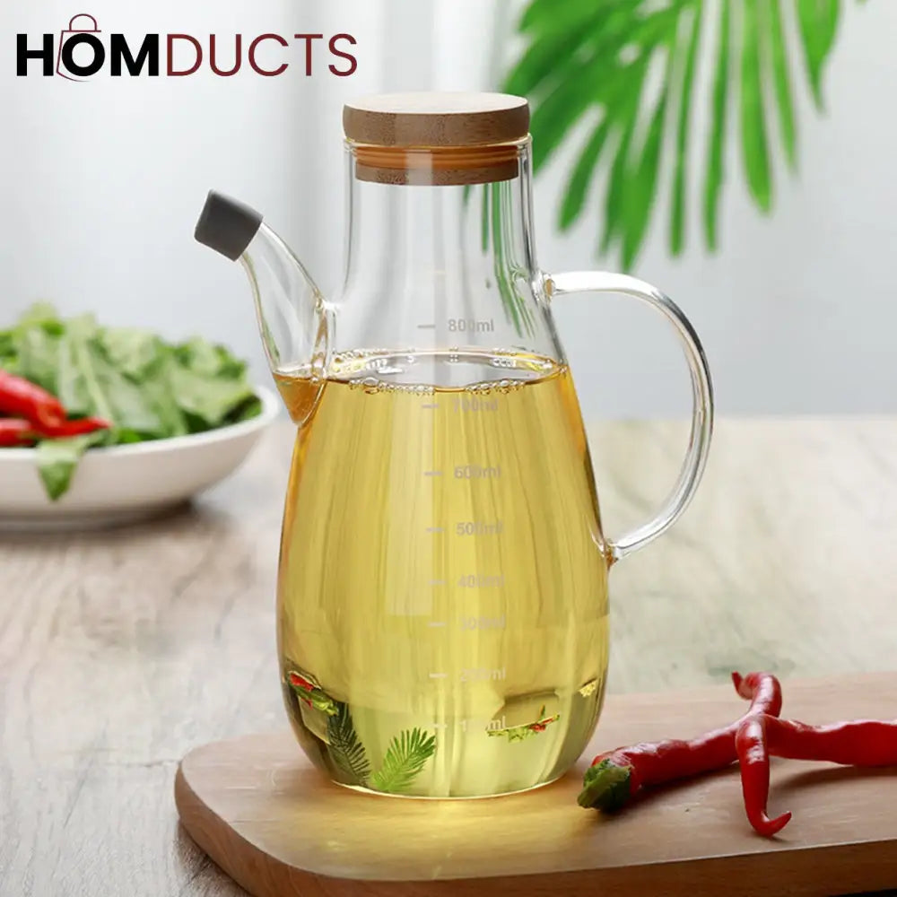 Glass Oil Jug