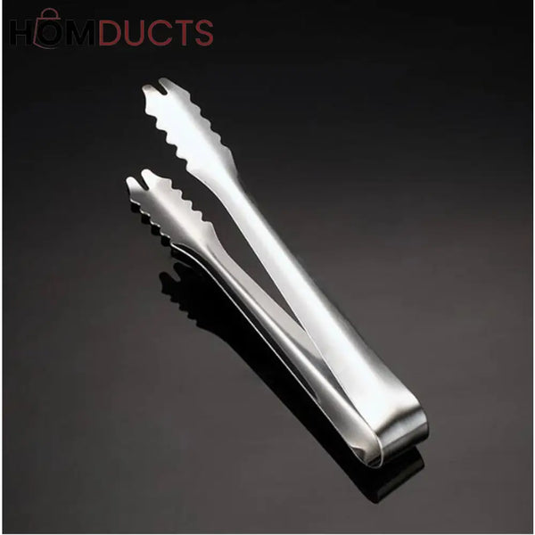 Gold Stainless Steel Reusable Ice Cubes Set – 6 Pieces with Tongs