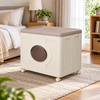 160L Foldable Storage Box with Wheels