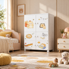Wide Baby Storage Cupboard – 1 Large & 2 Small Doors