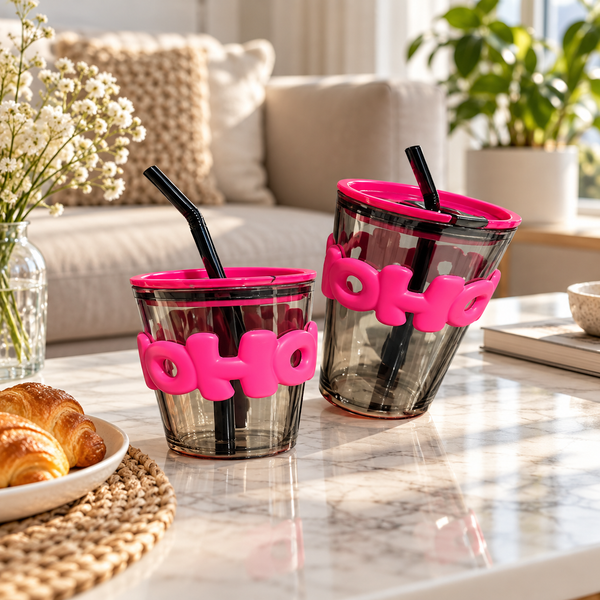 HOHO Glass Cup 450ml