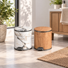 7L Marble & Wood Design Dustbin