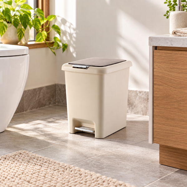 6.5L Two-Way Pedal Bin